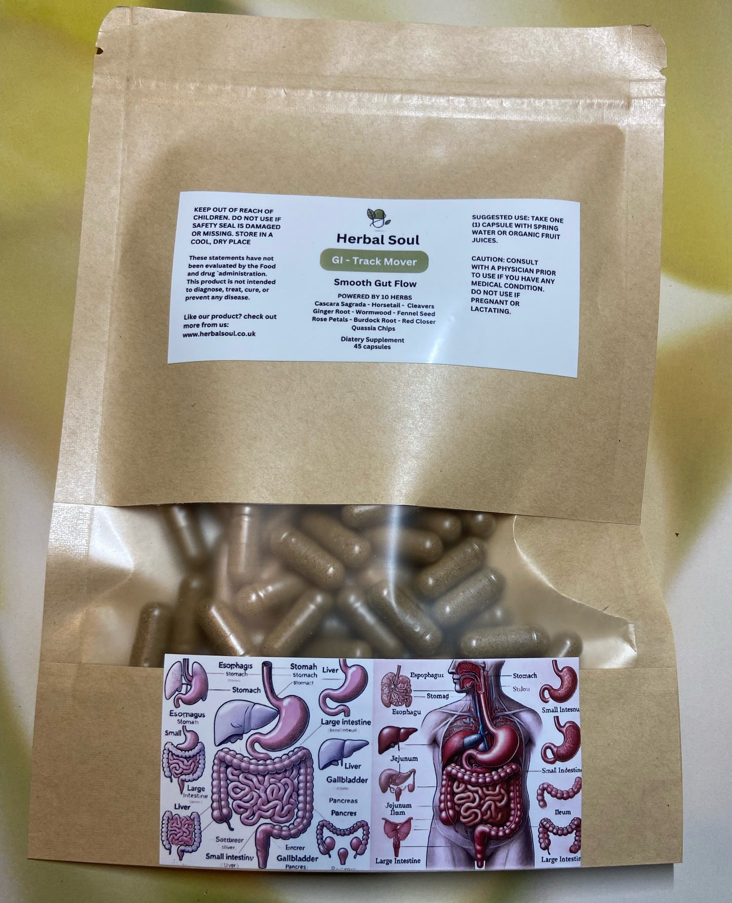 Gastro-Intestinal Tract Mover Capsules