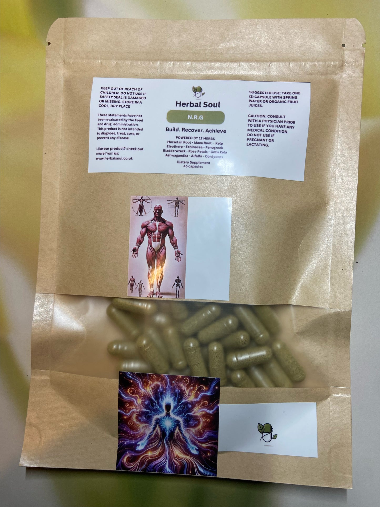 Herbal Soul's N.R.G Capsules